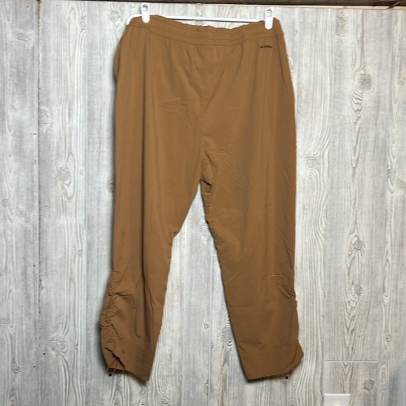 Columbia Women’s Inland City Joggers Caramel Tan Brown Size XL - Picture 6 of 7